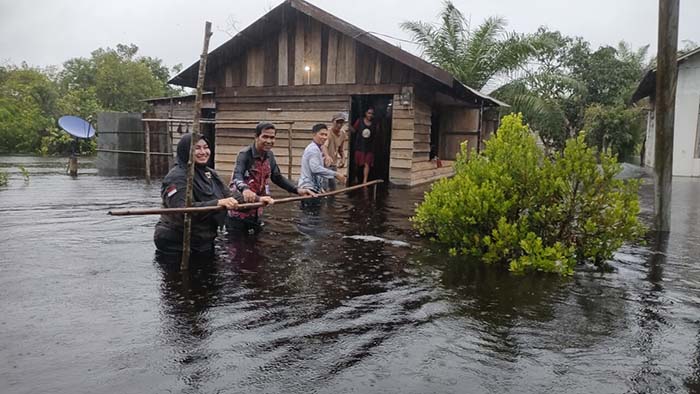 desa sei ubar mandiri kebanjiran