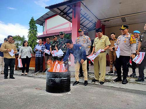 pemusnahan surat suara
