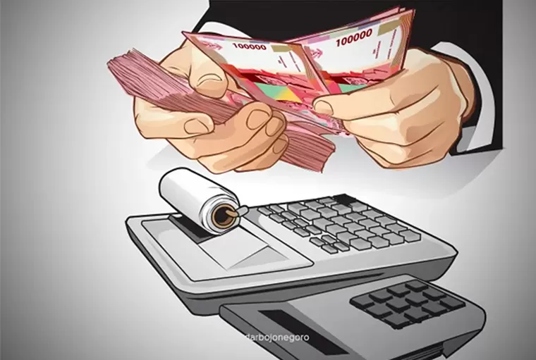 ilustrasi korupsi