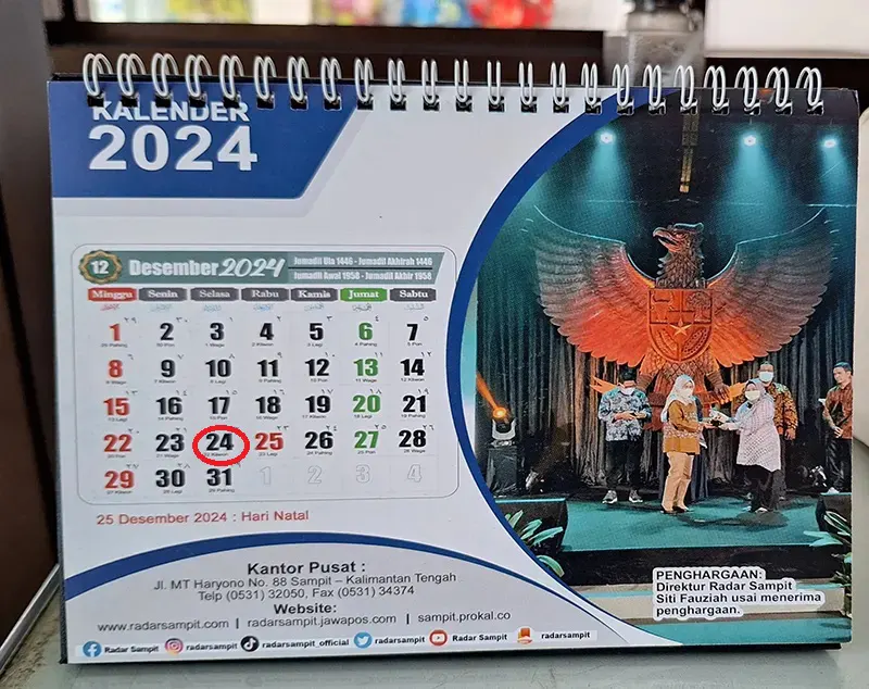 24 desember memperingati hari apa