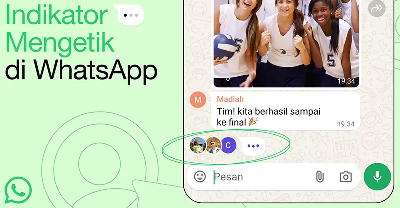 indikator mengetik di whatsapp