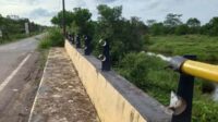 pagar jembatan hilang