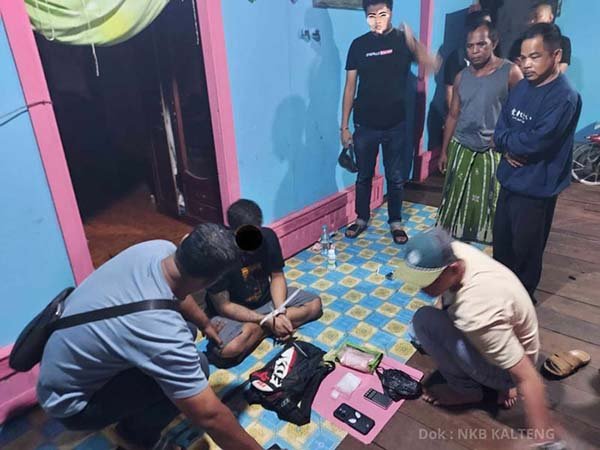 pengedar sabu kalteng