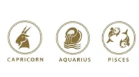 capricorn aquarius dan pisces