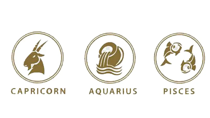 capricorn aquarius dan pisces