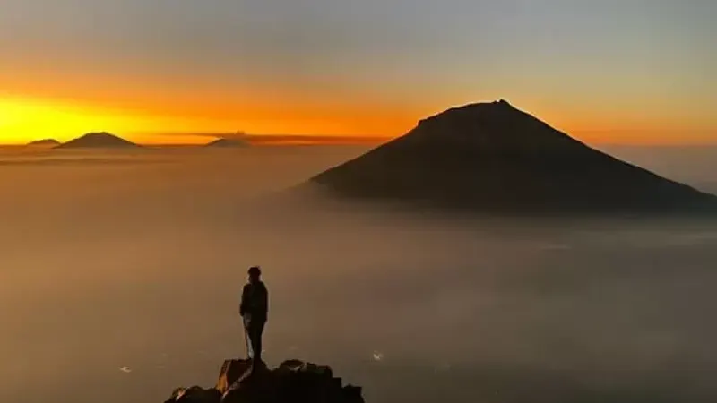 gunung sindoro jawa tengah