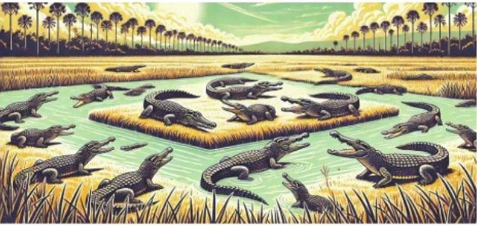 ilustrasi buaya