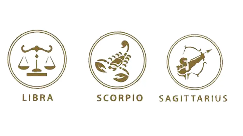 libra scorpio dan sagitarius