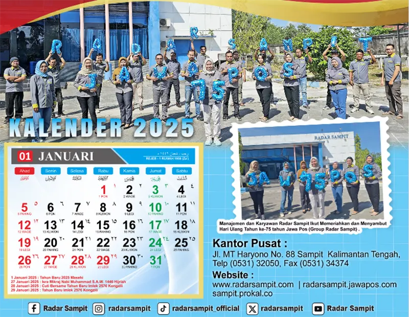 kalender januari 2025