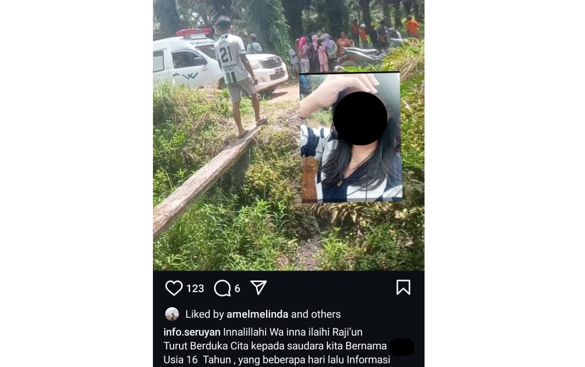 pembunuhan gadis cantik seruyan