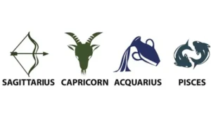zodiiak sagitarius capricorn aquarius dan pisces