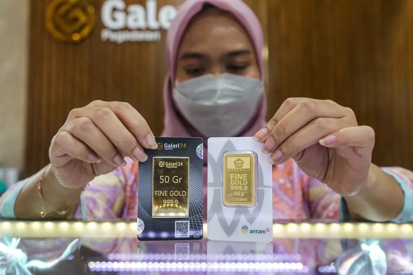 harga emas antam naik