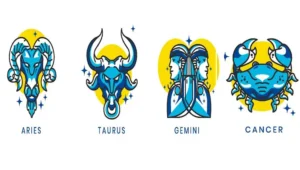 zodiak aries taurus gemini dan cancer
