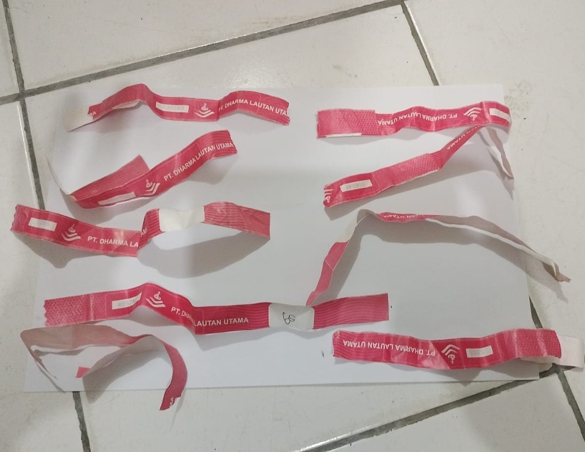 gelang tiket aspal