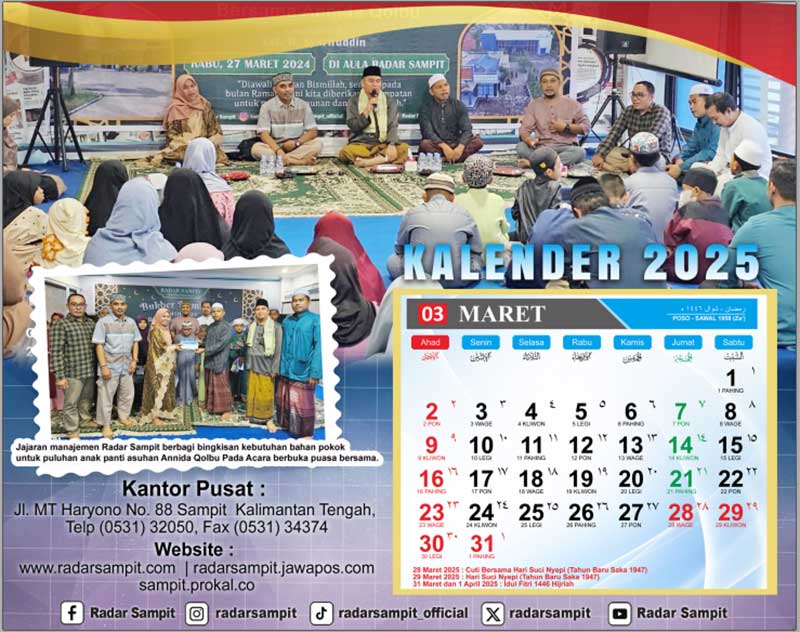 kalender maret 2025