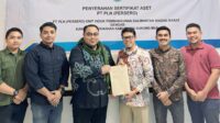 PLN berhasil menerima 42 Sertifikat Hak Guna Bangunan