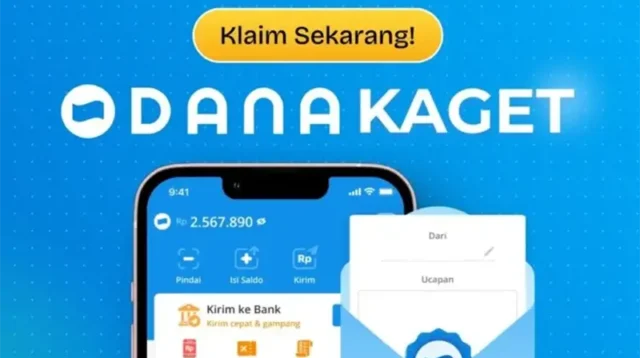 Cara klaim saldo Dana Kaget.