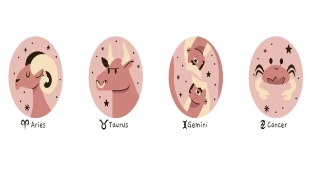 zodiak aries taurus gemini dan cancer