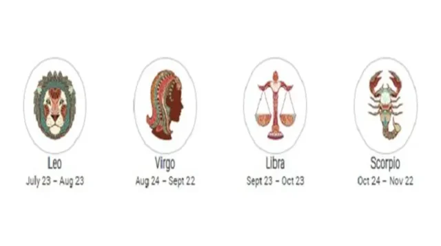 zodiak leo virgo