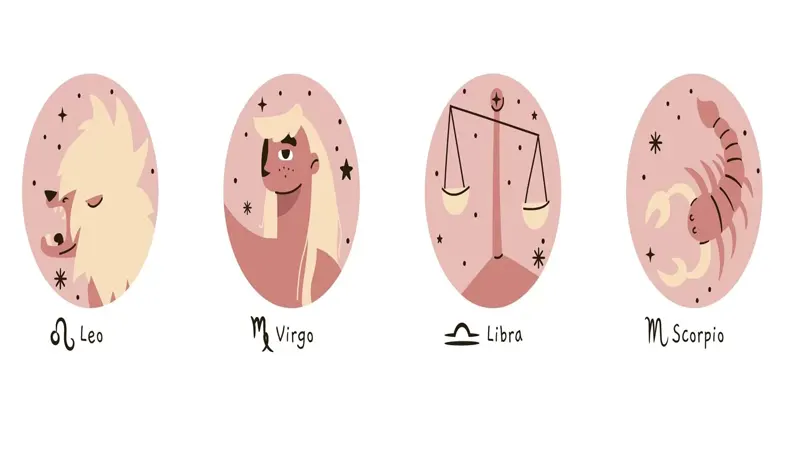 zodiak leo virgo libra dan scorpio