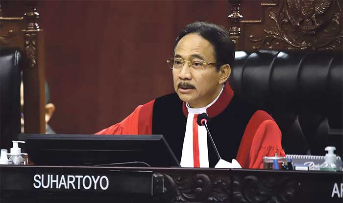 Ketua Mahkamah Konstitusi (MK) Suhartoyo