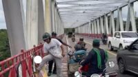 percobaan bunuh diri di jembatan kahayan