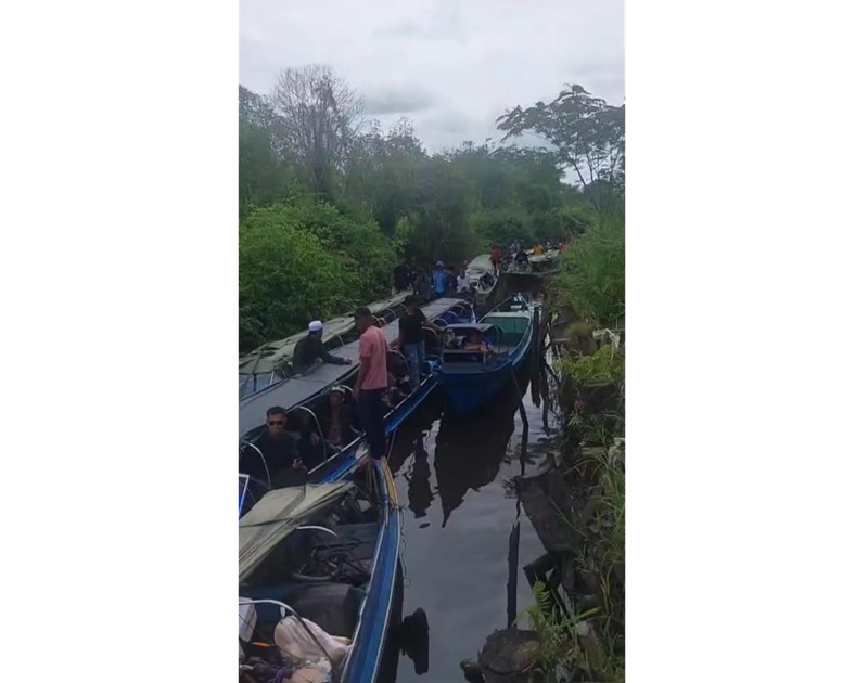 TRANSPORTASI SUNGAI PEDALAMAN KOTIM