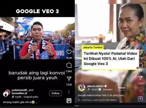 google veo 3 ilustrasi