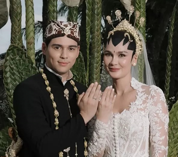 Pernikahan Maxime Bouttier dan Luna Maya