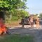 motor terbakar