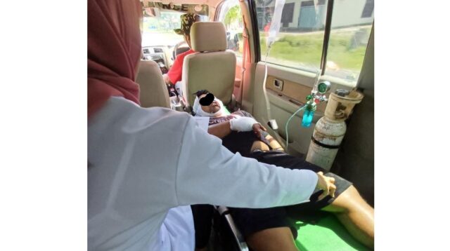 pelaku perkelahian di kumai