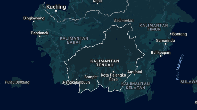 peta kalteng