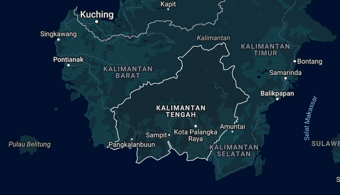 peta kalteng