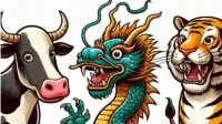 shio beruntung mei 2025 sapi naga dan harimau