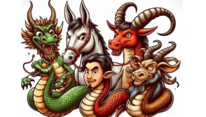 ramalan shio naga, ular, kuda, kambing