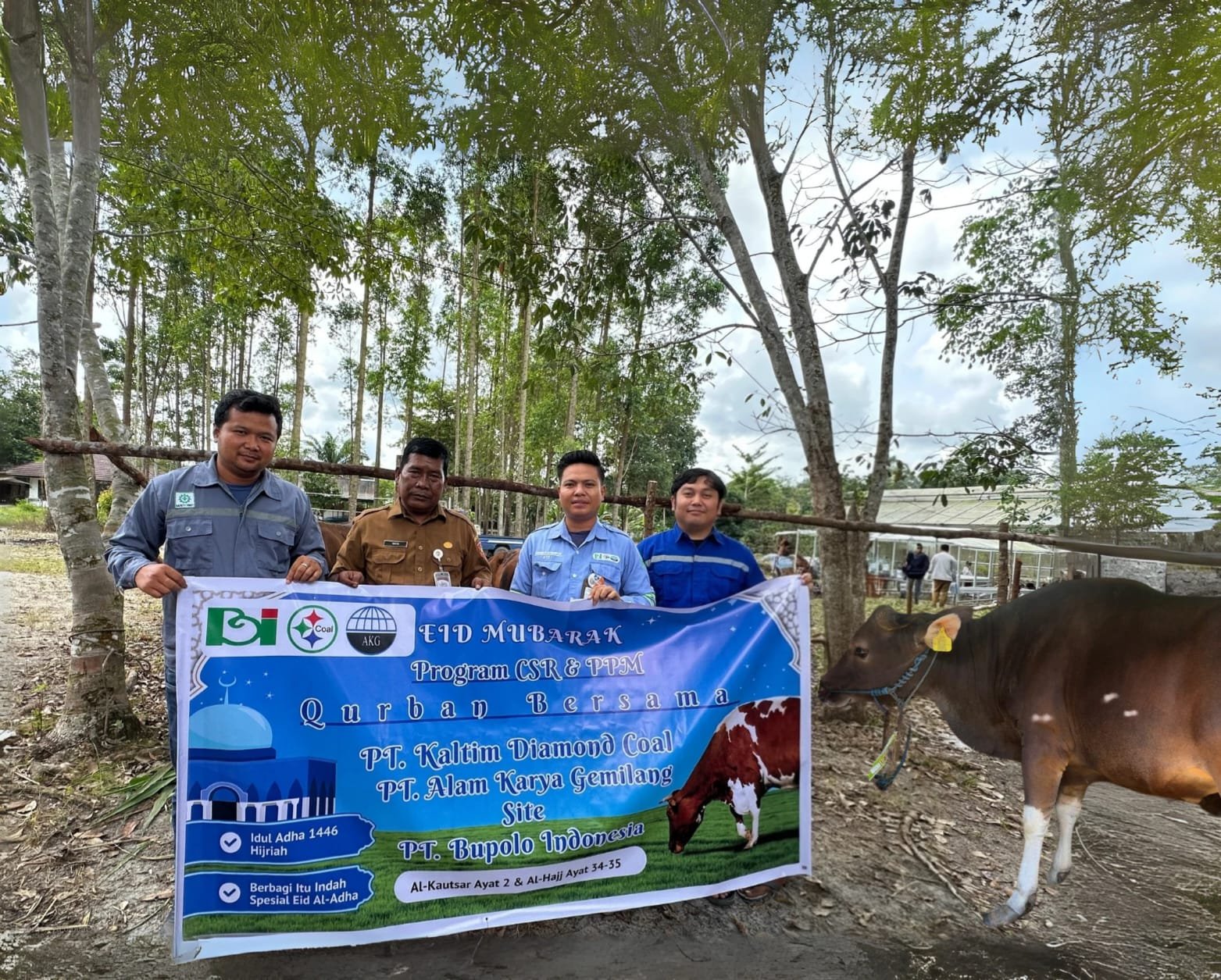 PT Bupollo Indonesia Berbagi Hewan Kurban