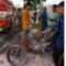 motor terbakar