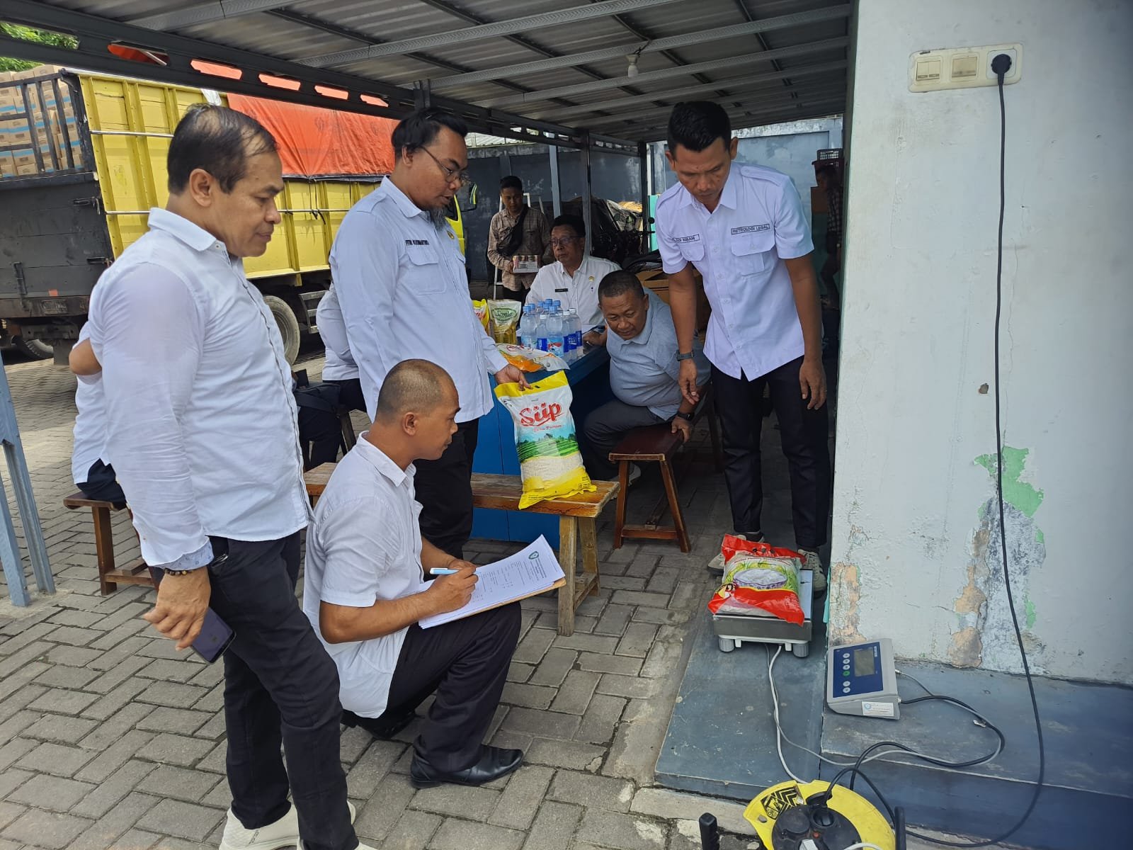 sidak beras di sampit