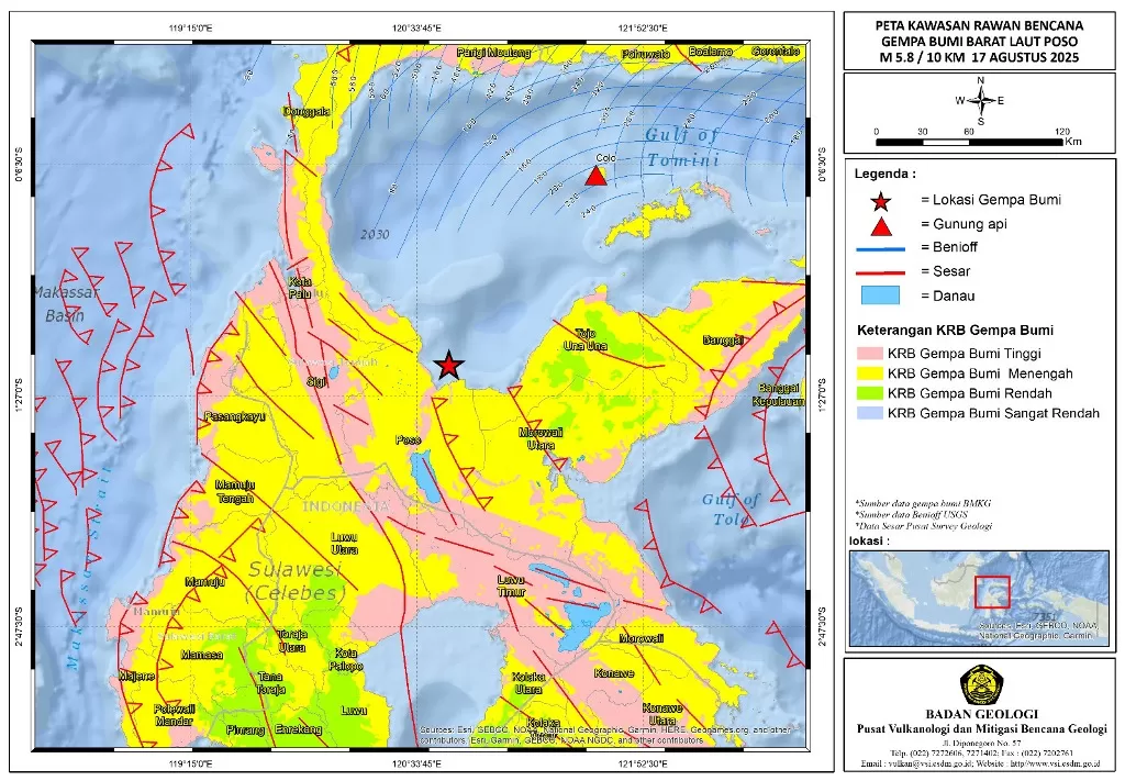 gempa poso 5,8