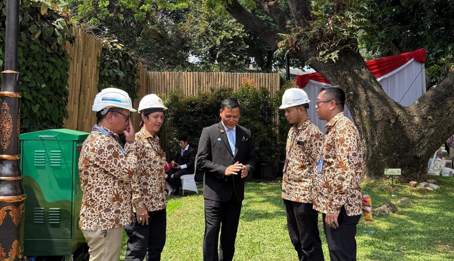 pasokan listrik PLN Istana Merdeka,PLN dukung upacara 17 Agustus 2025,Darmawan Prasodjo Direktur Utama PLN,upacara HUT RI ke-80 Istana Merdeka