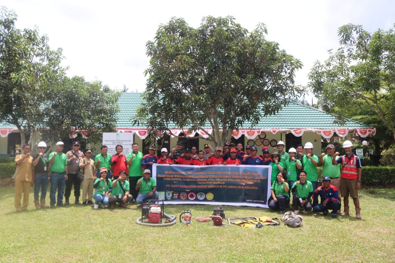Pencegahan karhutla Kalimantan Tengah,Sinergi perusahaan dan masyarakat cegah kebakaran,Pelatihan karhutla Seruyan,Kalimantan Tengah bebas api