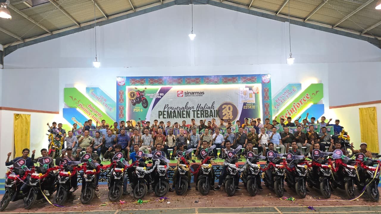 Penghargaan Karyawan Sinarmas,Sinarmas Award 2024,Apresiasi Karyawan Perkebunan,Pemanen Terbaik Sinarmas Kalimantan Tengah
