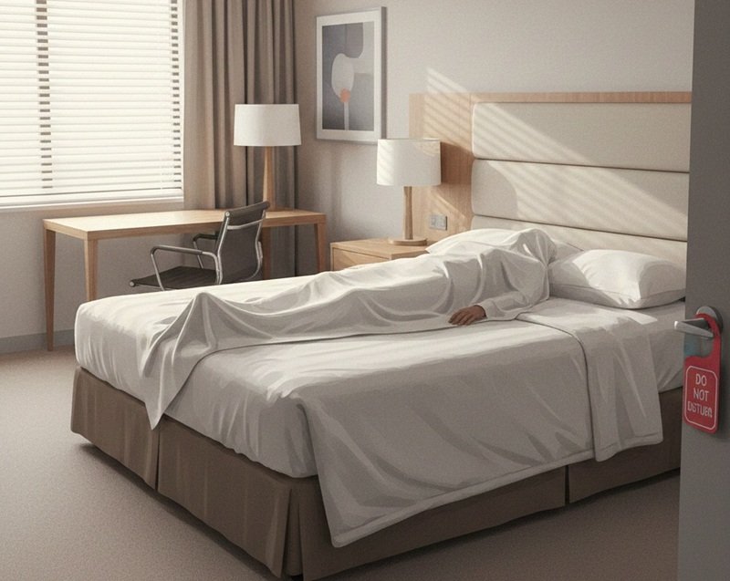 mayat di kamar hotel