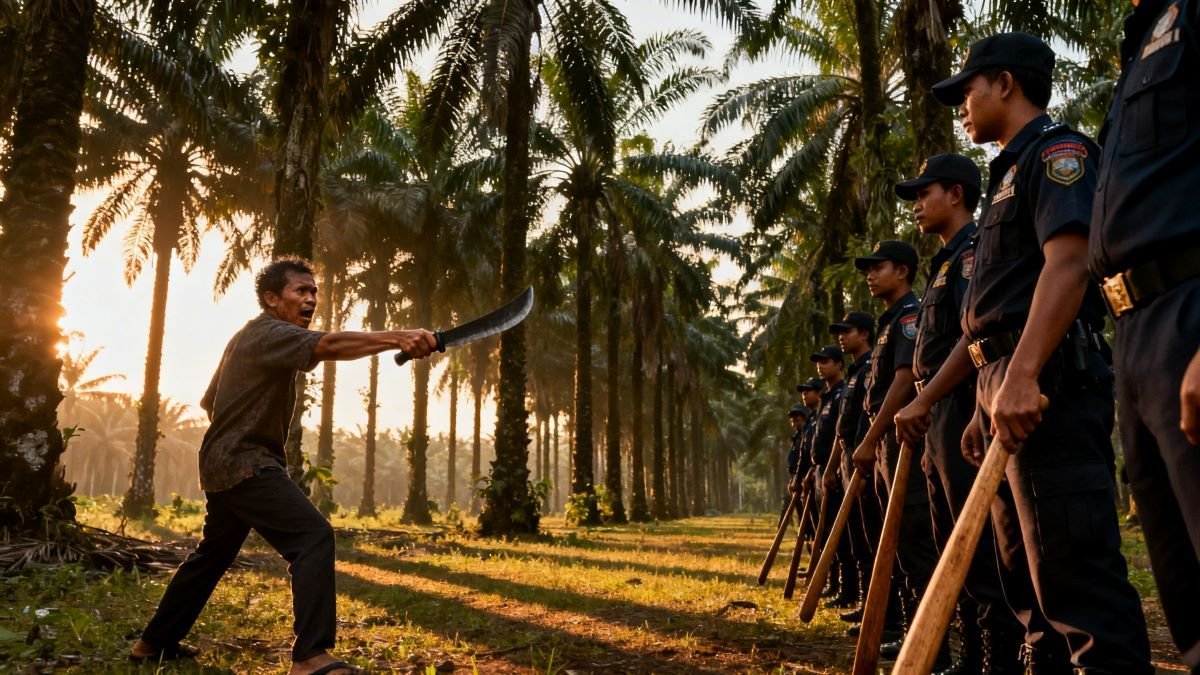 pengancaman pakai parang