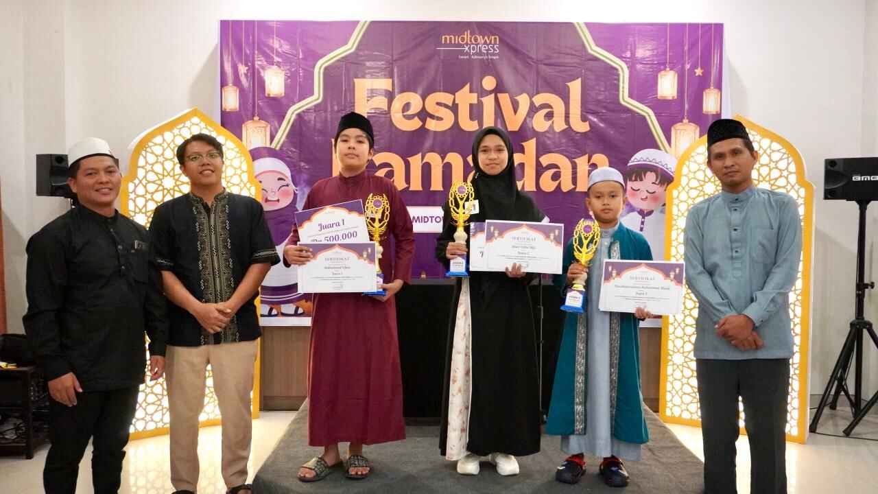 Midtown Xpress Sampit,Festival Ramadan 1447 H,lomba adzan Sampit,lomba tartil Al-Qur'an Sampit,kegiatan Ramadan Sampit,Midtown Xpress Ramadan,lomba adzan anak SD Sampit,Midtownhall Sampit