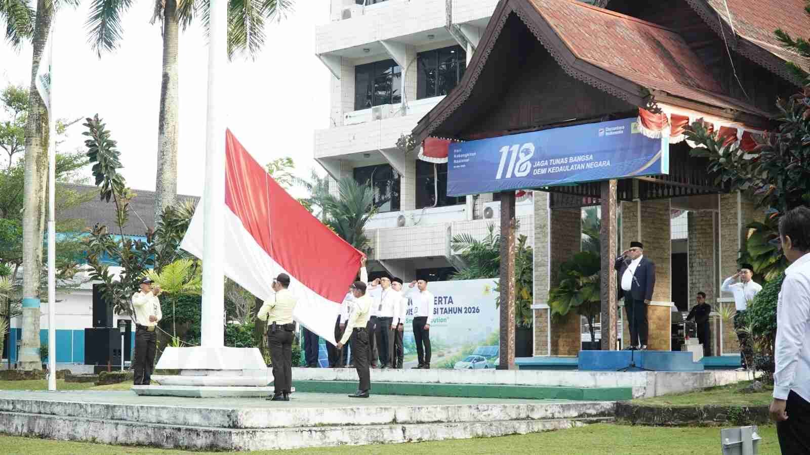 Upacara bendera pln kalselteng harditnas 2026