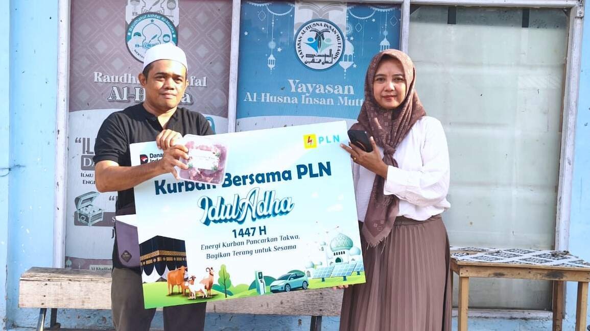 Pengurus TPQ Al Husna Ucapkan Terima Kasih kepada PLN