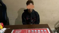 sm 17 bersama sejumlah barang bukti peredaran narkoba