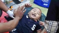 30 anak mengikuti Khitanan Massal Sehat YBM PLN di Banjarmasin.