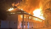 KEBAKARAN KANTOR GUBERNUR BIRO KESRA kebakaran kantor gubernur biro kesra